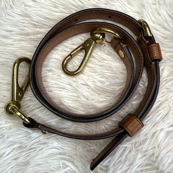 COACH Brown Replacement Strap - Picture 1 of 10